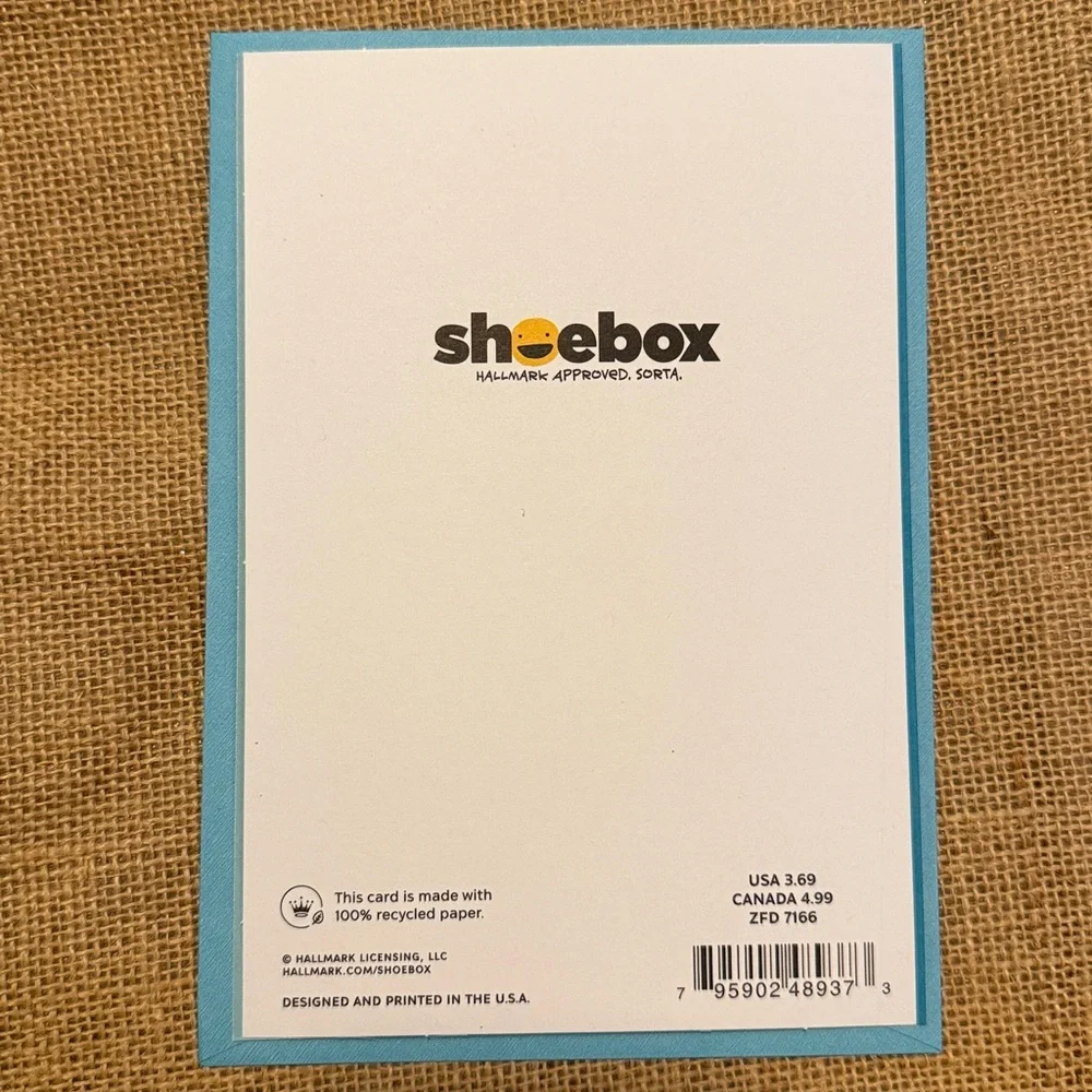 🌻 Bundle of 2 Shoebox by Hallmark Funny Father’s Day Cards